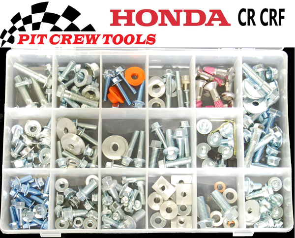 Honda Bolt Kit CR CRF 206 pcs	PC1014
