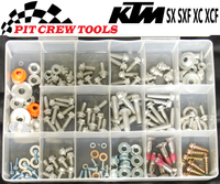 KTM Bolt Kit SX SXF EXC XC XCF SMR 142 pieces PC1008